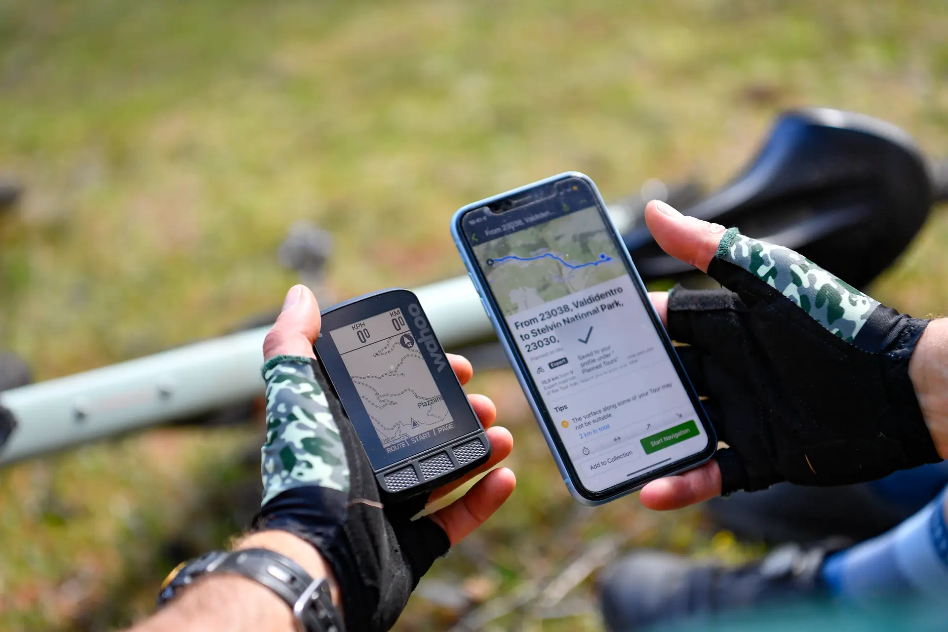 navigatore gps per bicicletta